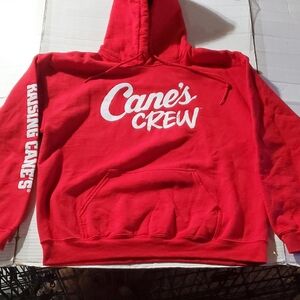 Raising Cane's Cane's Crew Hoodie size Large